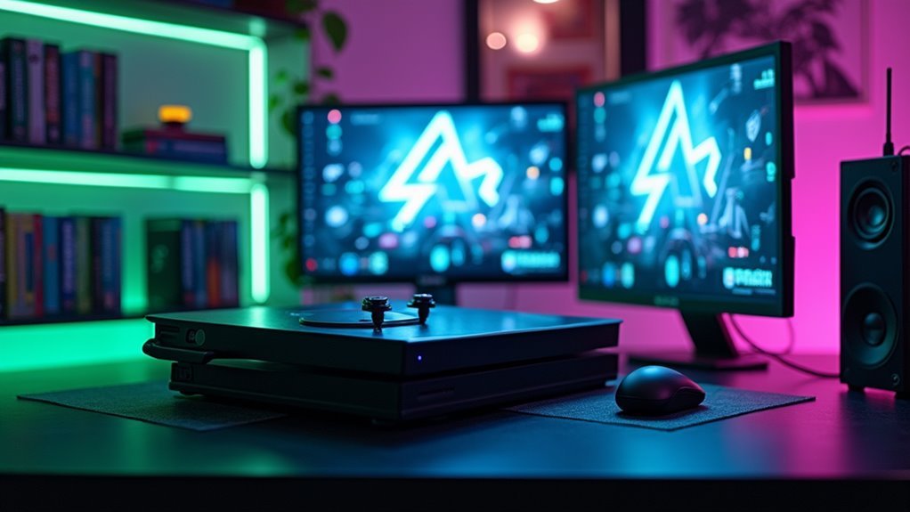 modern gaming area decor